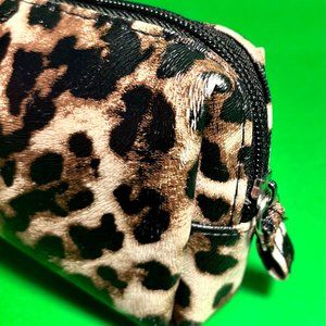 London Soho Cat Print Makeup Bag